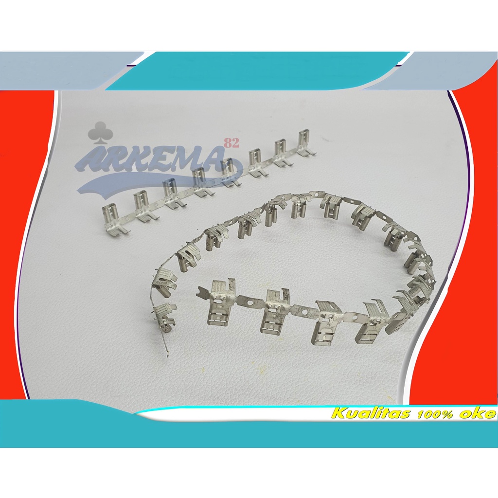 SKUN SOCKET KOMPRESSOR AC / SKUN KONEKTOR GEPENG CEWEK / SKUN FEMALE / TERMINAL SKUN GEPENG