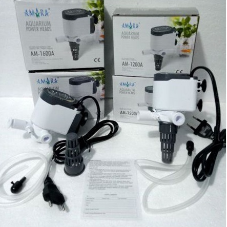 POMPA AIR AQUARIUM POWER HEAD BARU AMARA AM-1200/1600/1800A