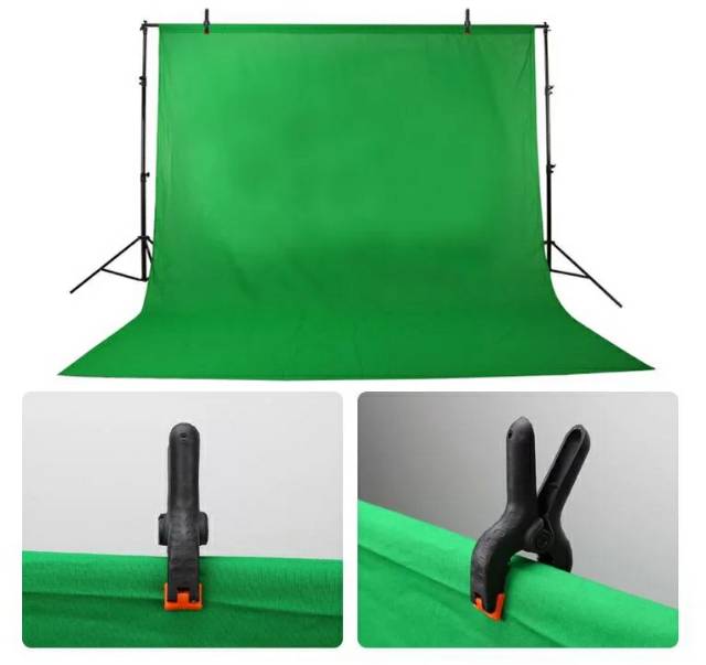 Clamp Penjepit Serbaguna Untuk Kayu Backdrop Studio foto