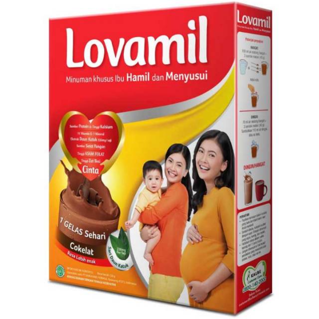 Lovamil Coklat 120g