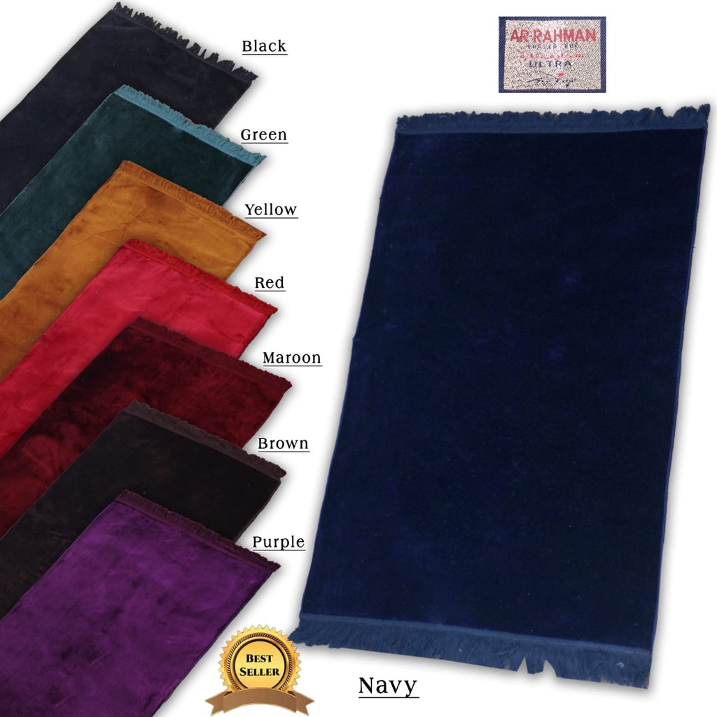 Sajadah Polos Turkey 70 X 110 Cm /BISA COD/BEST SELLER