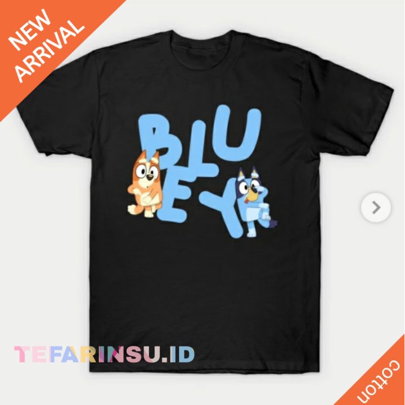 (COD) Baju Kaos Anak BLUEY KIDS BINGO Unisex 2-12 Tahun-Premium