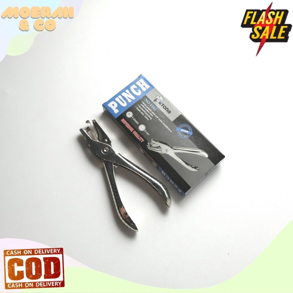 

PEMBOLONG KERTAS 1 LUBANG PUNCH PERFORATOR 1 LUBANG PERLENGKAPAN KANTOR ATK MURAH
