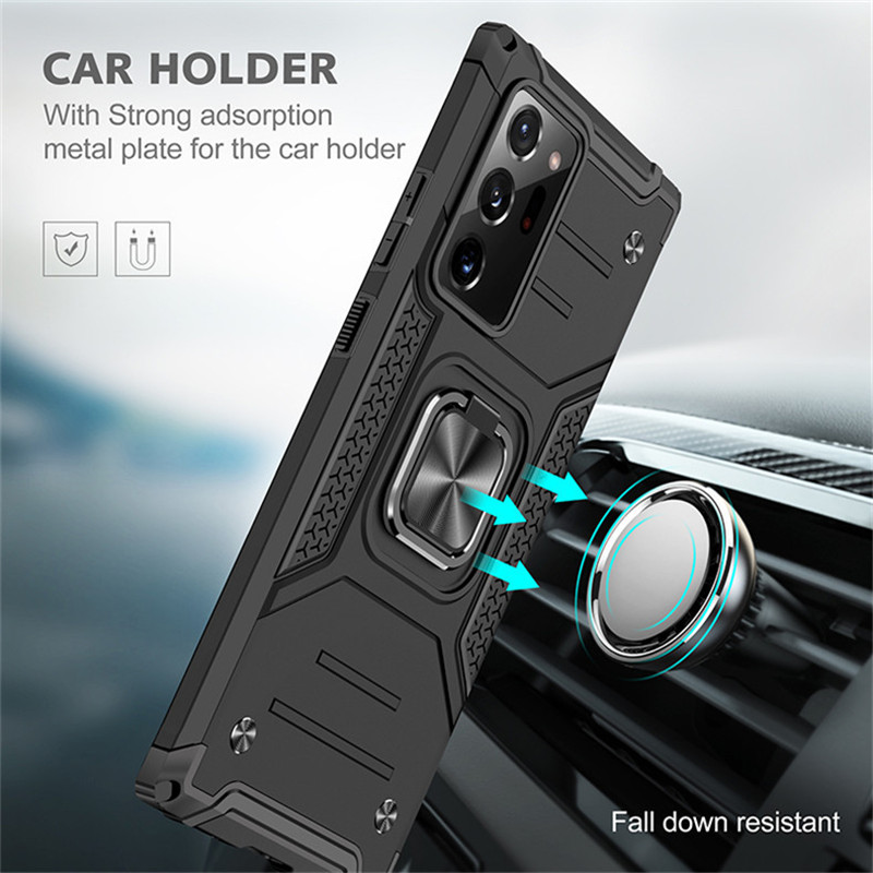 Casing Hardcase Samsung Galaxy A20E A70 A70S A51 A71 5g Shockproof Dengan Ring Holder Magnetik-7