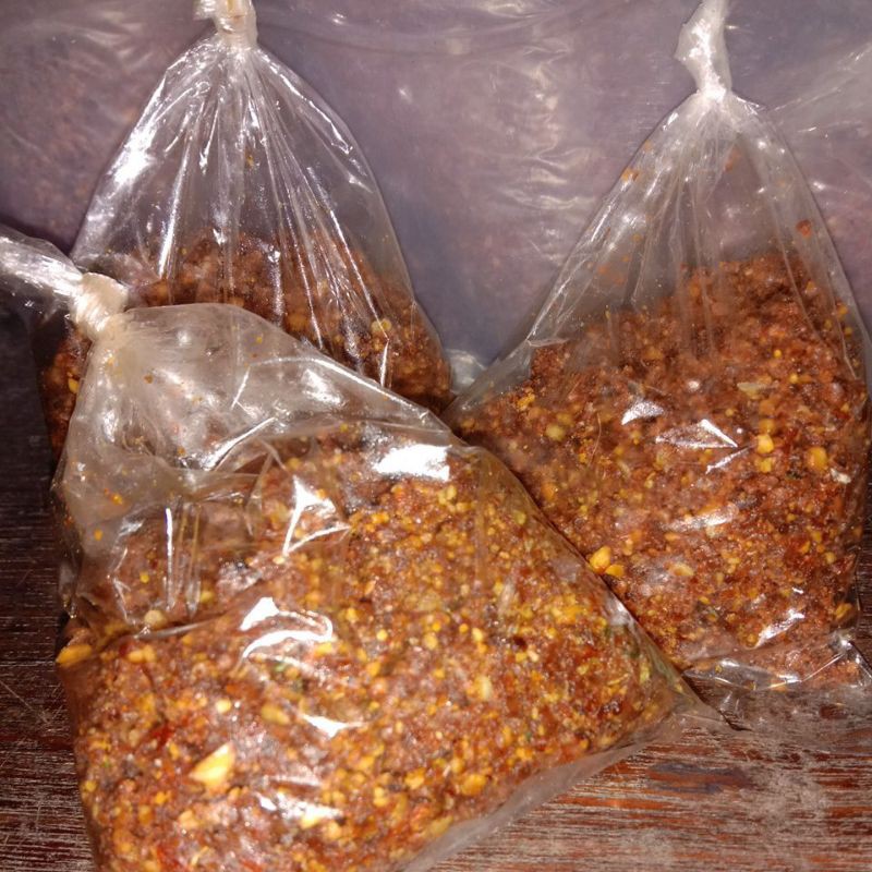 

sambal kacang rumahan|| cocok untuk sahur|| praktis