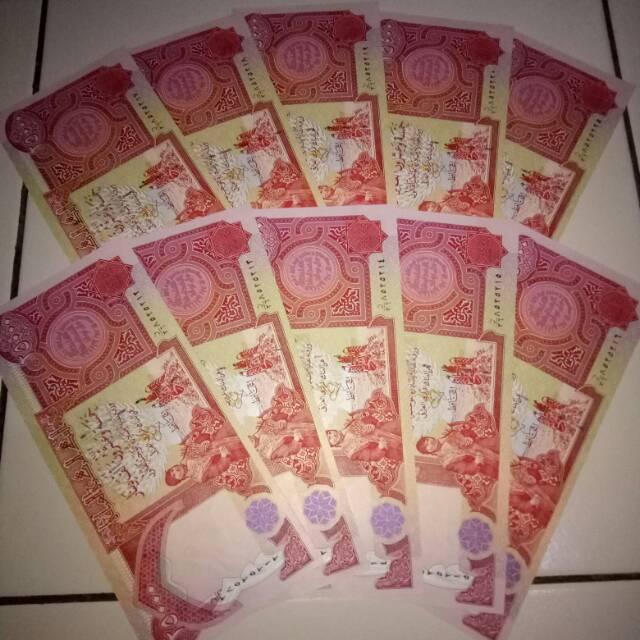Uang dinar asli 25000