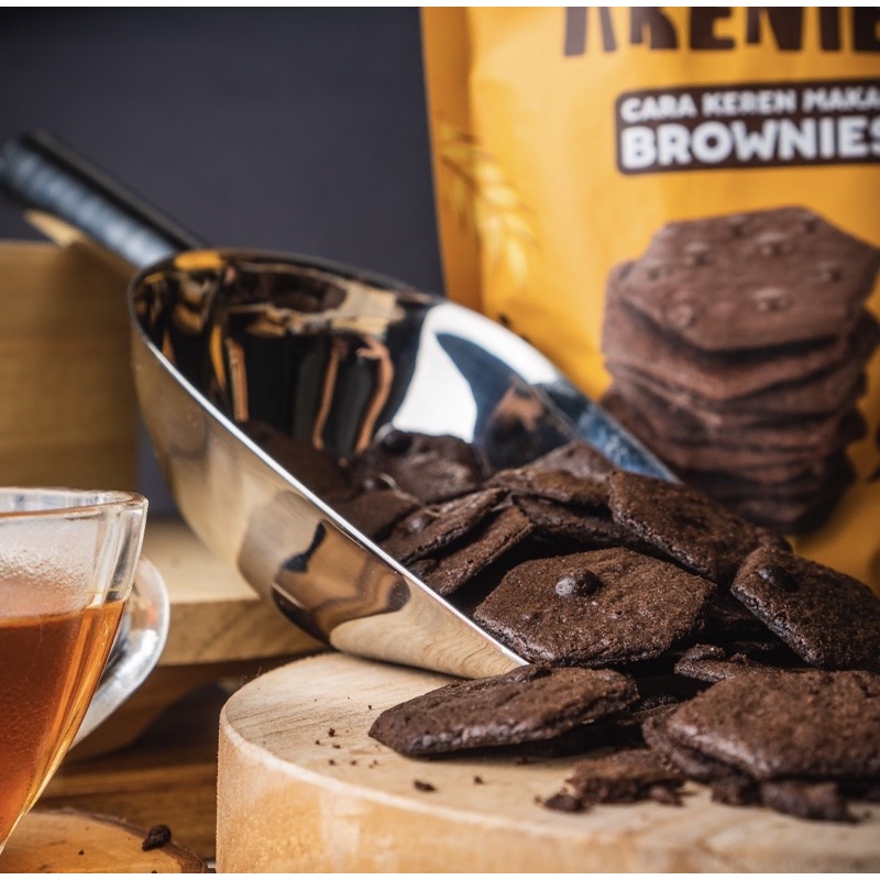 

KRENIES (Brownies Garing) -Choco Chip