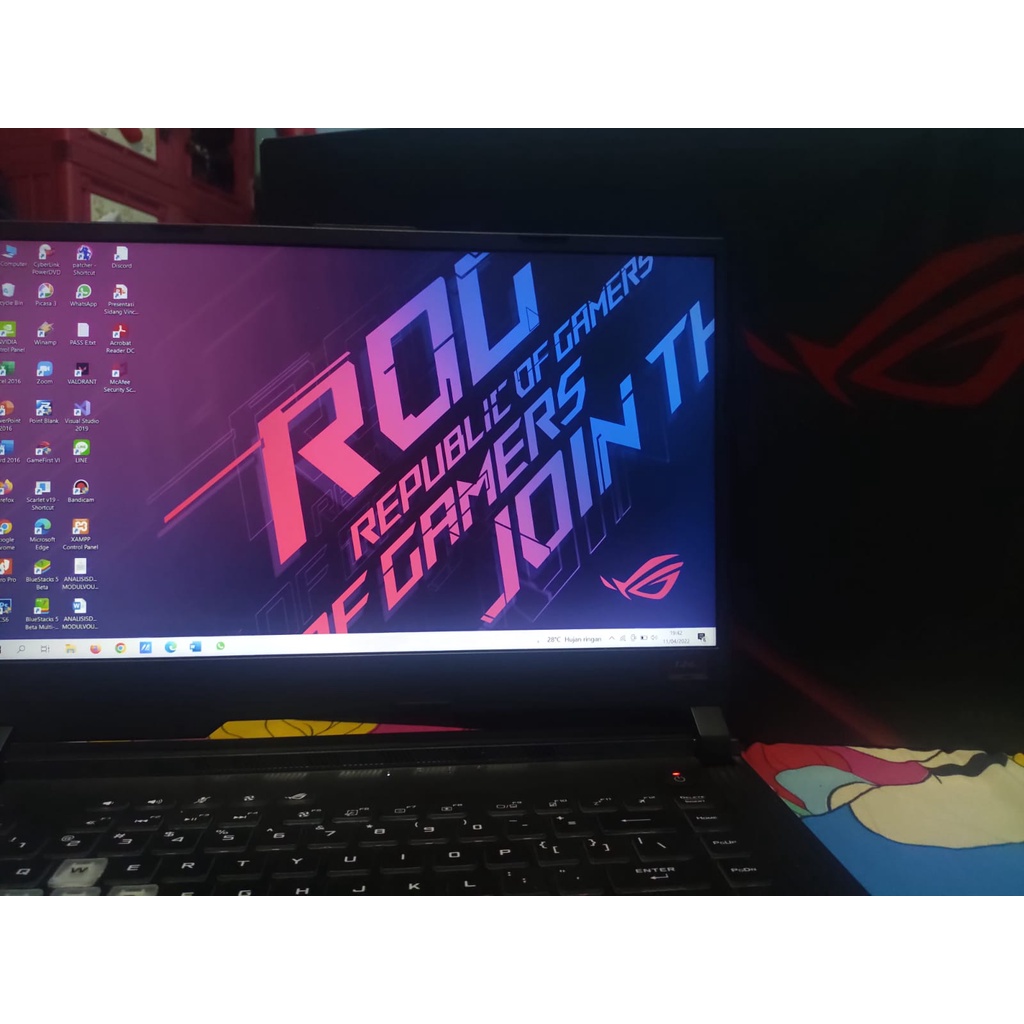 Laptop Second Asus ROG Strix G512LI_G512LI