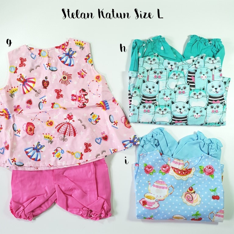 Stelan Anak Katun Size L