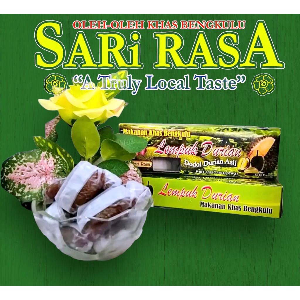 

ASLI Lempuk Durian BENGKULU Potongan Kecil Isi 10 pcs