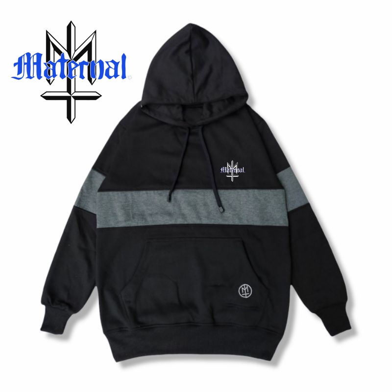 jaket hoodie strip maternal jaket distro pria wanita jumbo 3d maternal fit 6xl