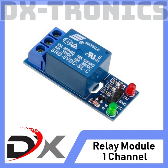 Relay Module 1 Channel 5V With Optocoupler (Arduino compatible)