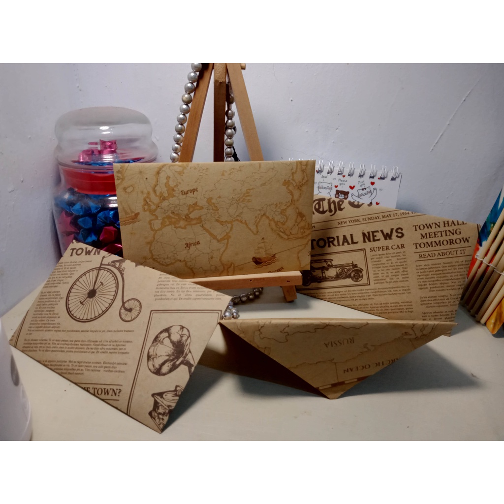 

Amplop Vintage Unik | Amplop Retro