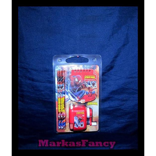 

BARU STATIONERY SET SPIDERMAN XDA 3315 PAKET ALAT TULIS MURAH MERIAH