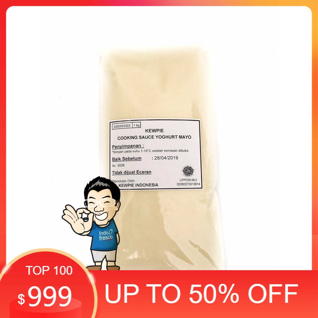 

Terlaris Kewpie Cooking Sauce Yoghurt Mayo 1Kg