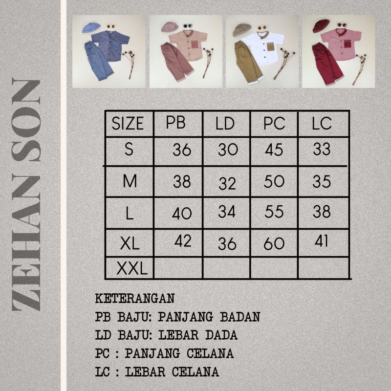 ZEHAN SERIES - Atasan Anak Kemeja Bayi Baby Koko Kids Cewek Cowo Perempuan Laki Katun Lucu Murah 1-6 Thn