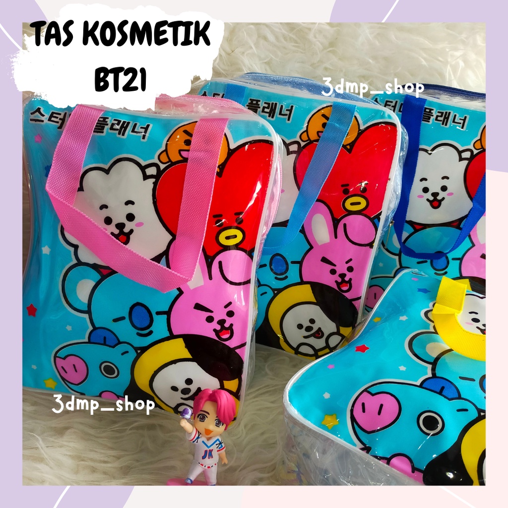 Pouch Tas Make Up Kosmetik BT21 Rj