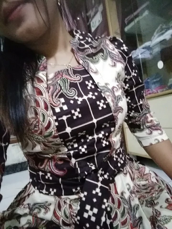 Boutique Store - Atasan Batik Wanita#311- Bahan Katun Stret