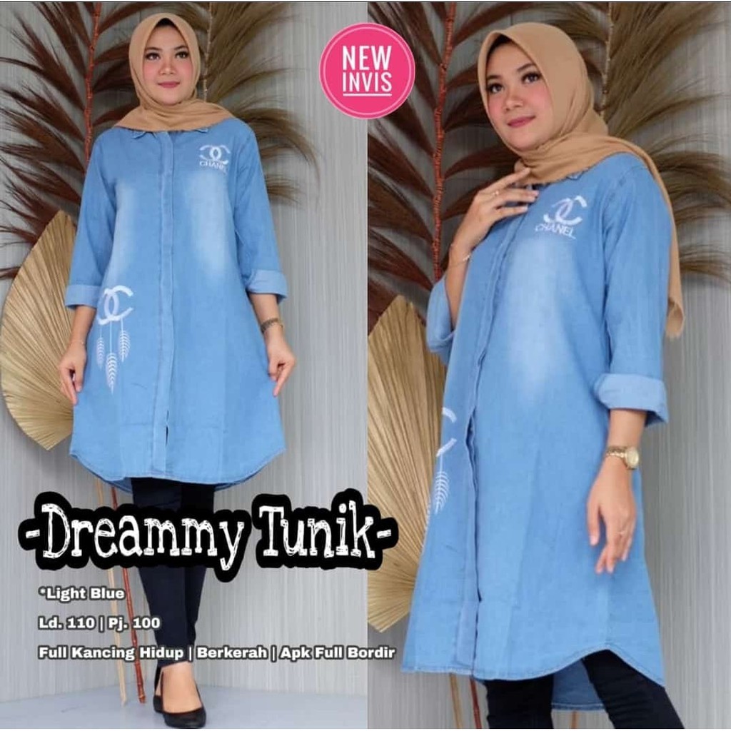 DREAMMY TUNIK VARIASI BORNIR ASLI