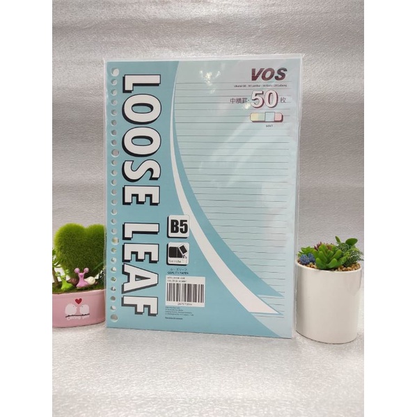 

Vos loose leaf color B5-50 mint