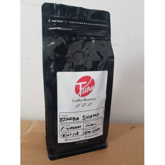 

Kopi Arabica Ethiopia Sidamo
