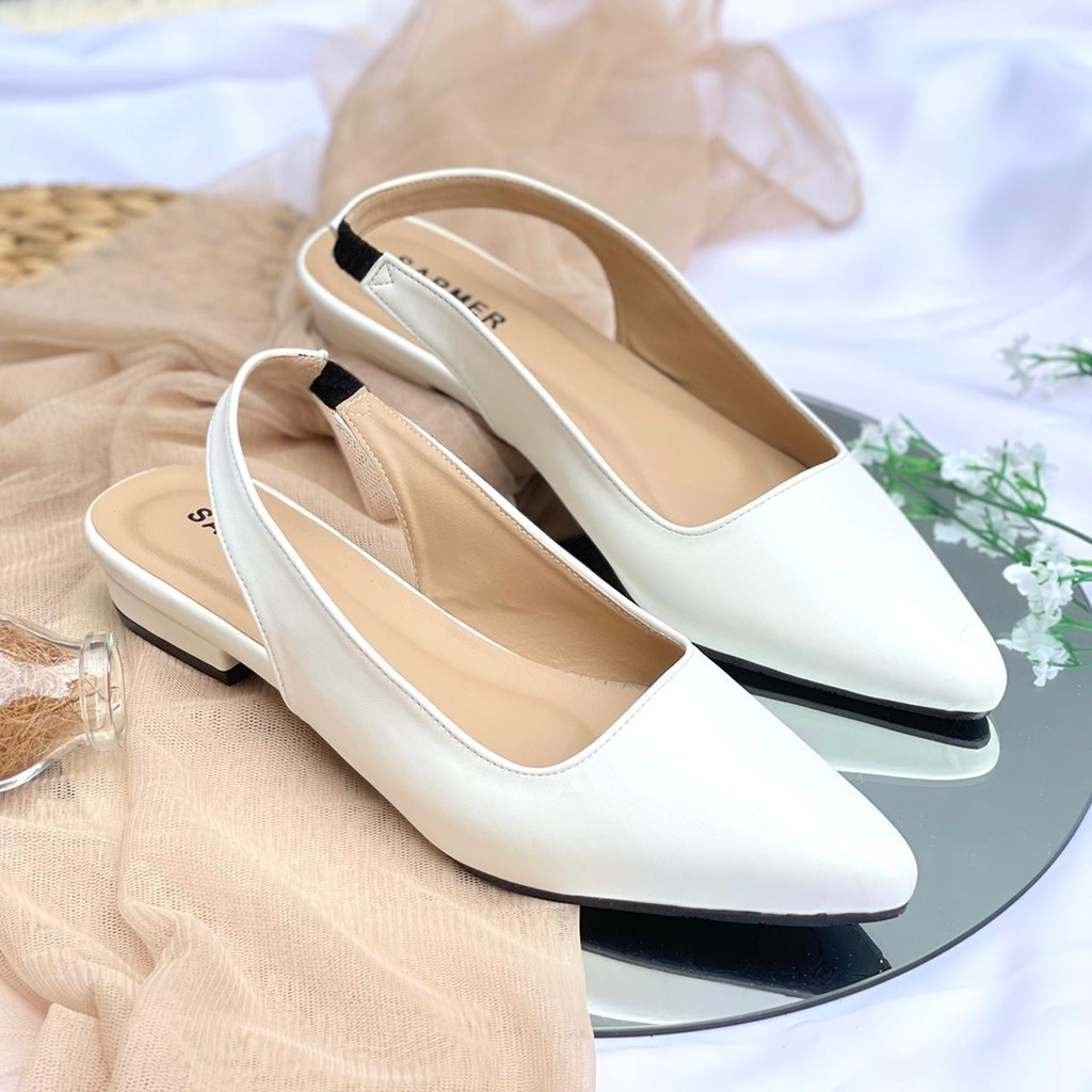 Sepatu Hak Tahu Wanita F14-Sepatu Pesta Cantik-Sepatu Kondangan Keren-Sepatu Kerja Trendy Sarmer - E