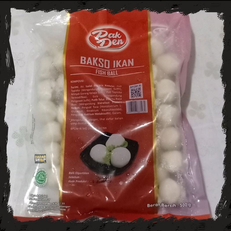 

Fish Ball | Baso Ikan Pak Den (500 Gr)