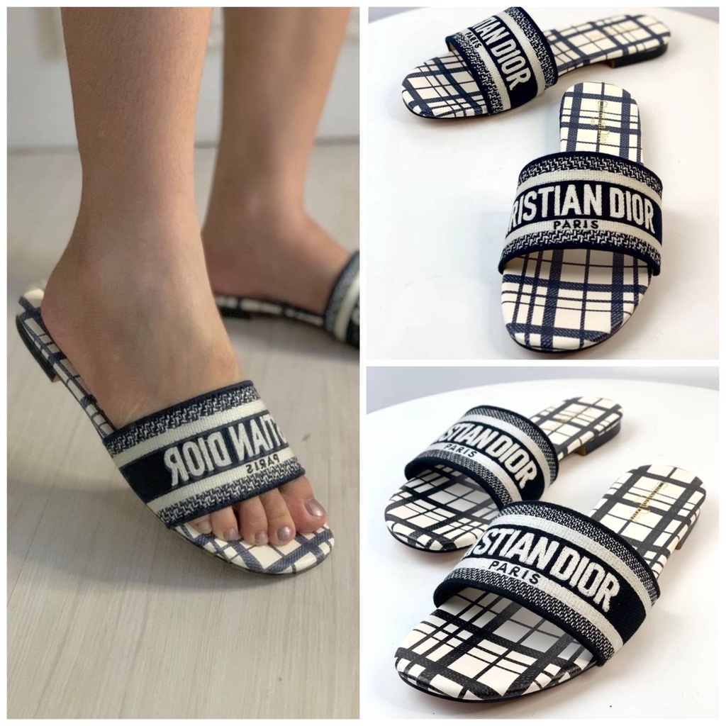 Sandal Wanita D 018  Flat 1.5cm Murah Berkualitas By Taspremium_id