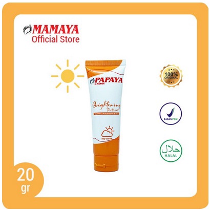 ❤ SHASYA ❤ MAMAYA Day and Night Cream (✔️BPOM) Krim siang dan malam papaya 20 gr MAMAYA Face body Wash