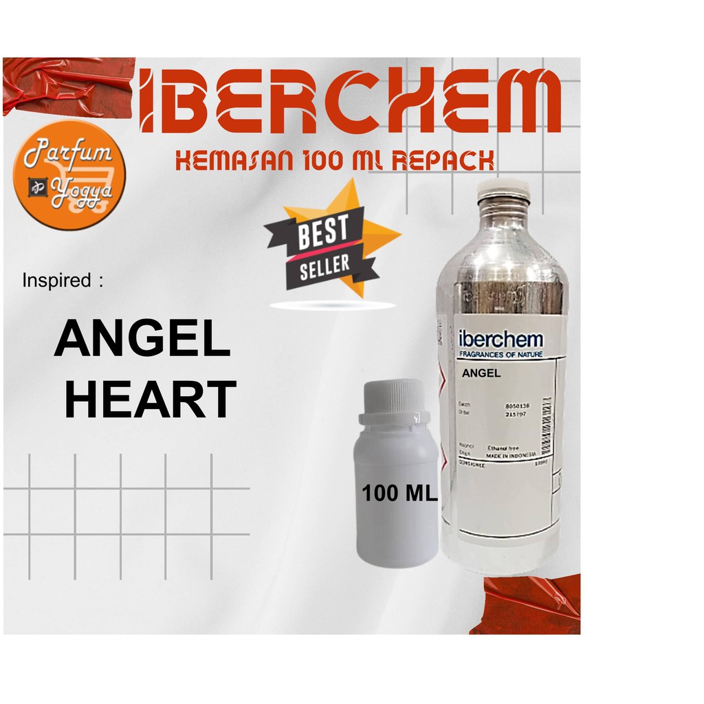 BIBIT PARFUM MURNI IBERCHEM ANGEL HEART 100 ML | BEST SELLER | PARFUM WOMEN | LADY