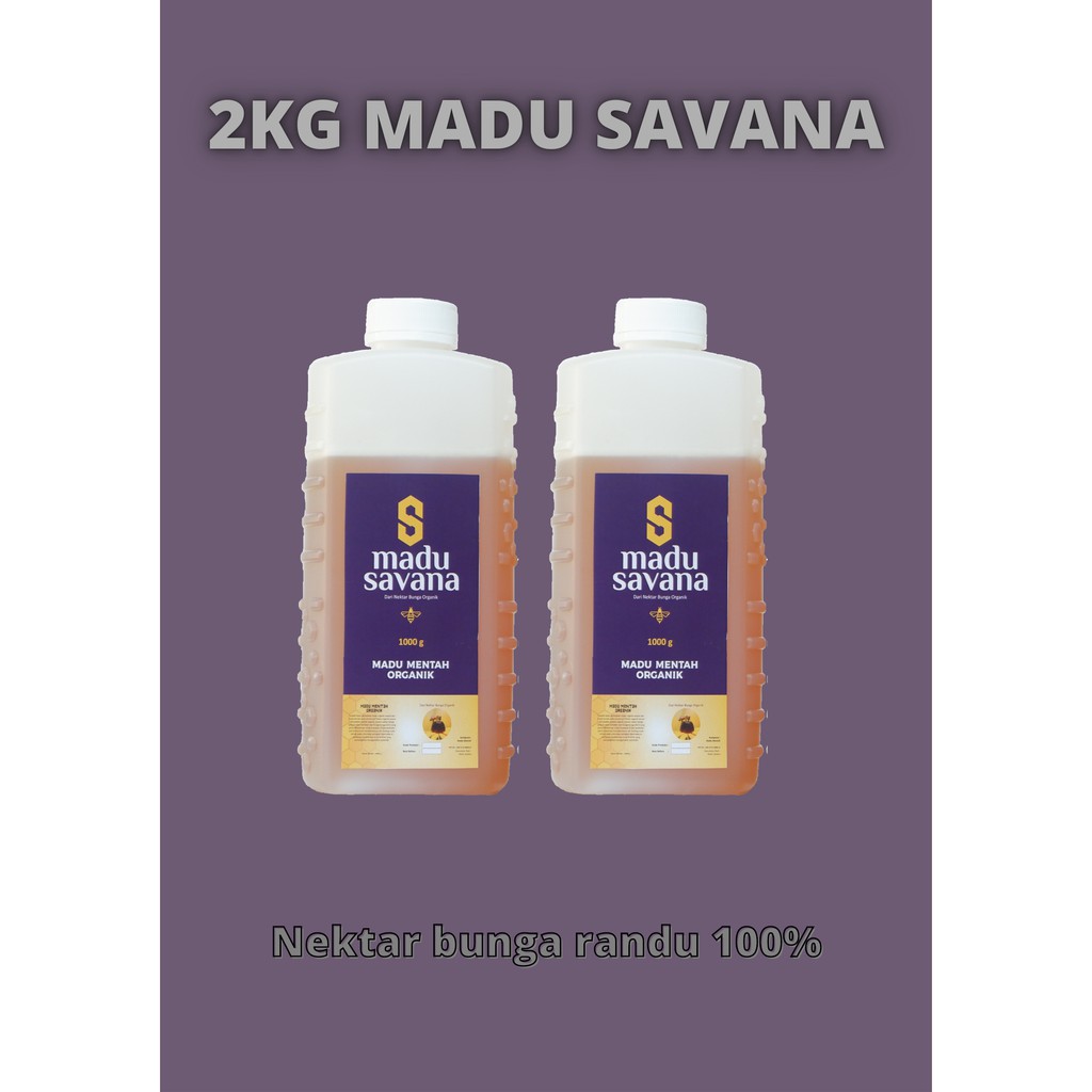 

Madu savana 2kg asli