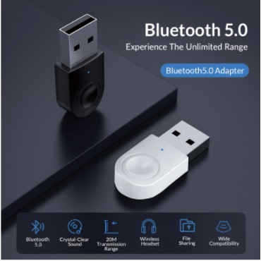 Bluetooth usb orico 5.0 br edr 5Mbps dongle adapter for pc laptop speaker printer etc bta-608