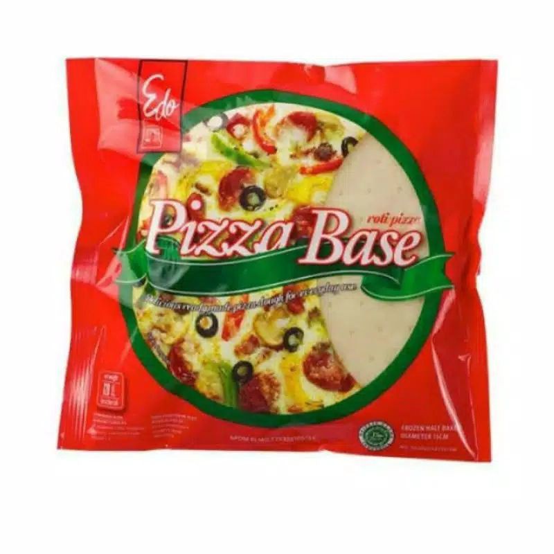 

Edo Pizza Base 120gr Isi 3pcs / Roti Pizza