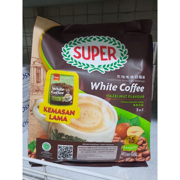 

SUPER white coffee roasted hazelnut