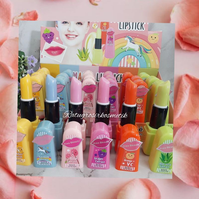 LIPSTICK KISS BEAUTY UNICORN FRUIT NO.35794