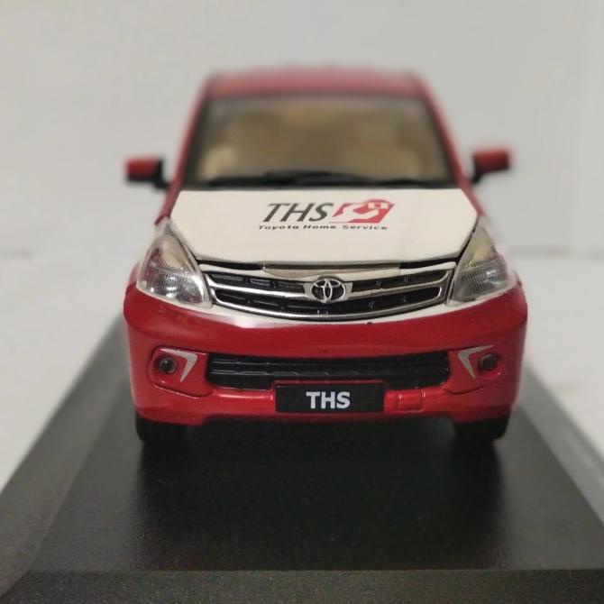 Diecast Avanza THS paper box Toyota miniatur Mobil pajangan murah Terlaris