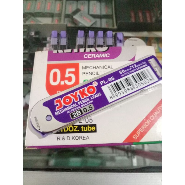 

Isi Pensil Mekanik Joyko (0,5 mm-0,7 mm)