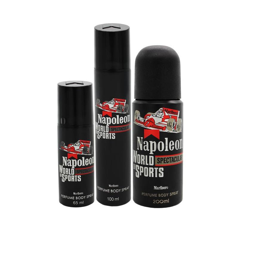 ♝ Napoleon Marlboro Spectacular Hitam Parfum Deodorant Ω