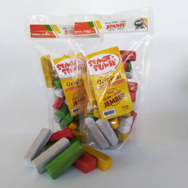 

Suwar-suwir Original Standing pouch 350 Gram / Oleh-oleh Khas Jember