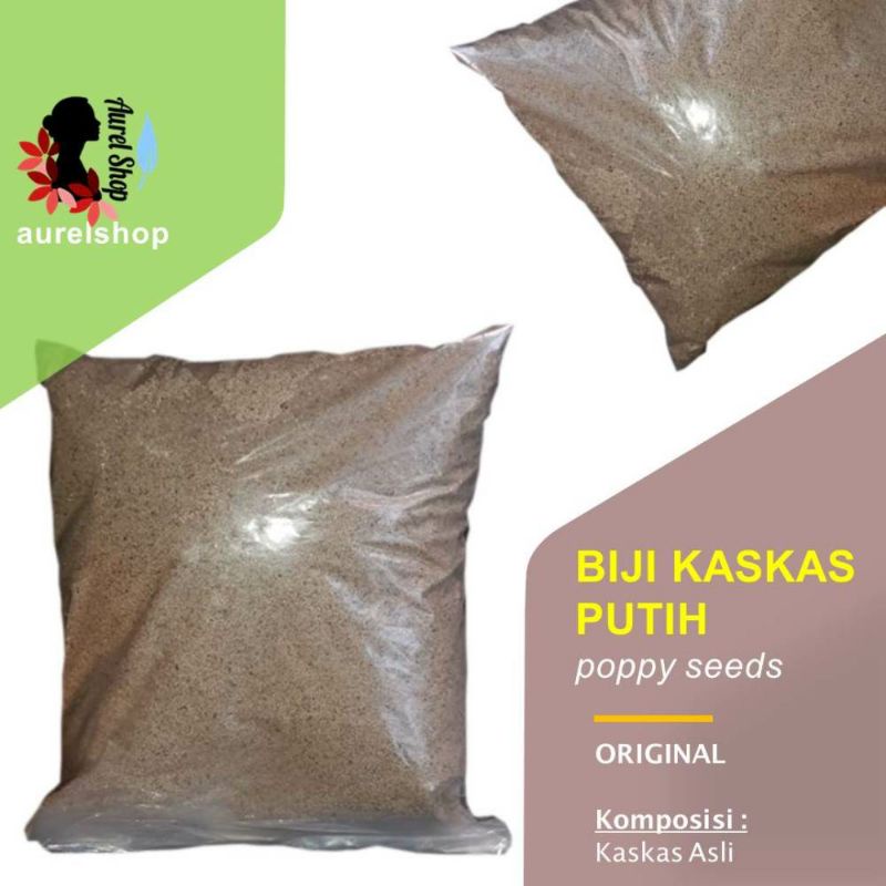 

500 g Biji Kaskas / khaskas / Poppy Seeds