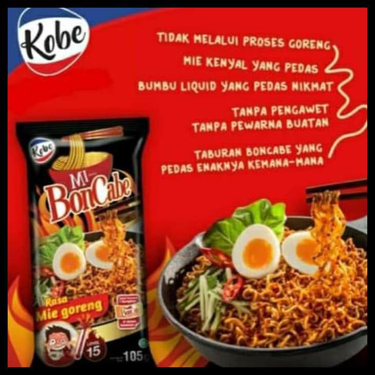 

Mi Boncabe Rasa Mie Goreng + Bon Cabe Level 15 - 105Gr Kobe