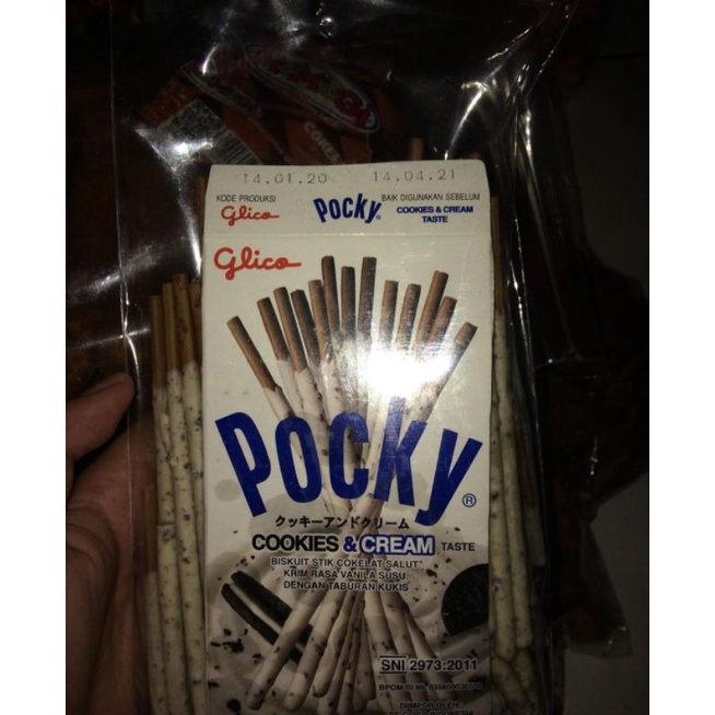 

Pocky Biskuit Stik SNACK KILOAN 250gr