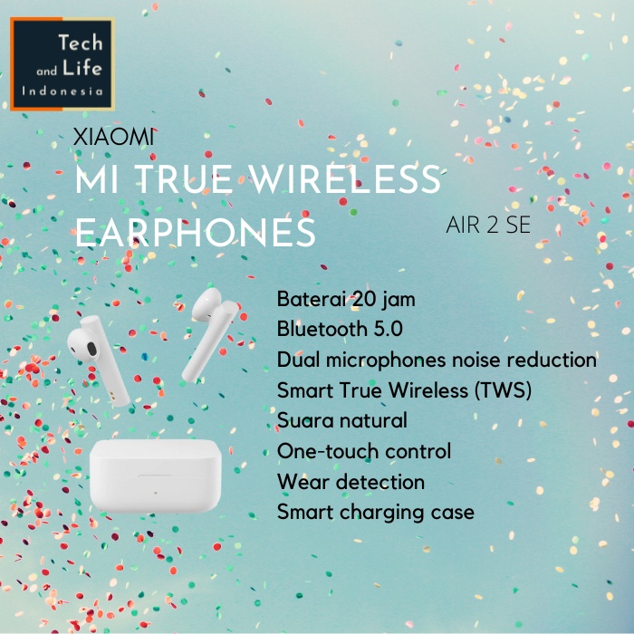 Mi Air 2 SE True Wireless (TWS) Bluetooth Earphone 2 Basic