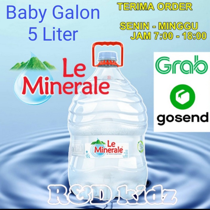 BABY GALON LE MINERALE 5 LITER