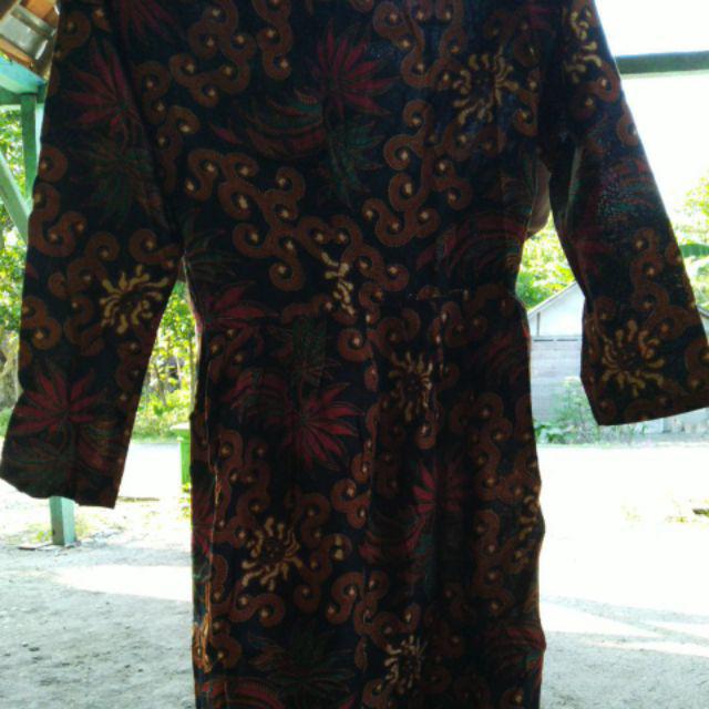 Gamis Sogan Rempel.ld 105 & Ld 120 P 140 Manggar,kubis,kaktus,padi,sekar,batik Pekalongan