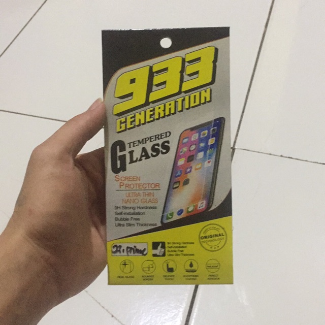 Tg Tempered Glass All Tyoe Samsung Xiaomi Oppo Vivo Realme Anti Gores Kaca + Packing