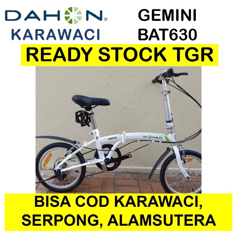 Sepeda Lipat Dahon Gemini BAT630 Road Bike Seri BAT 630 Import