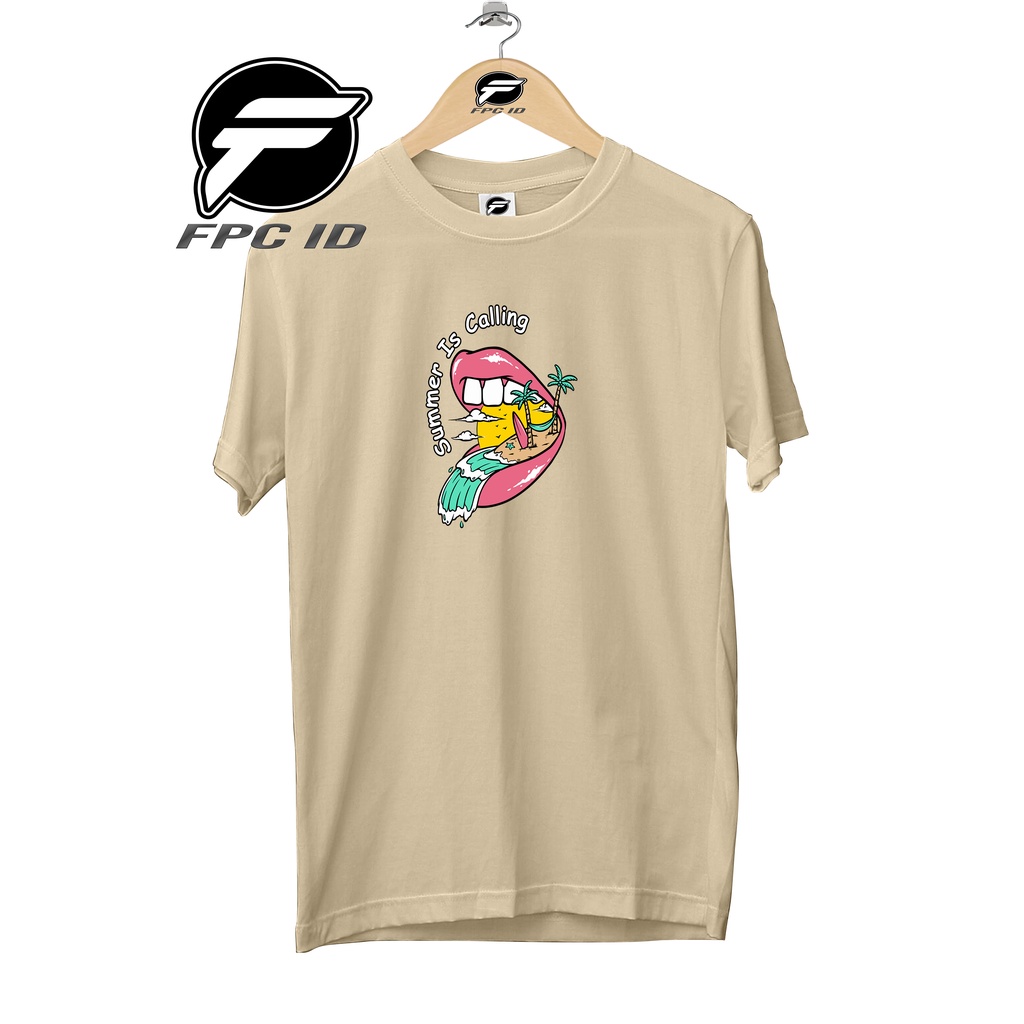 Kaos Surfing Summer Is Calling 039 Cotton Combed 30s Baju Atasan Pria T Shirt Wanita Jumbo Pilihan Favorit Fpc Id