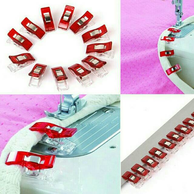 Wonder Clip Klip Penjepit Bahan Jahitan Kain