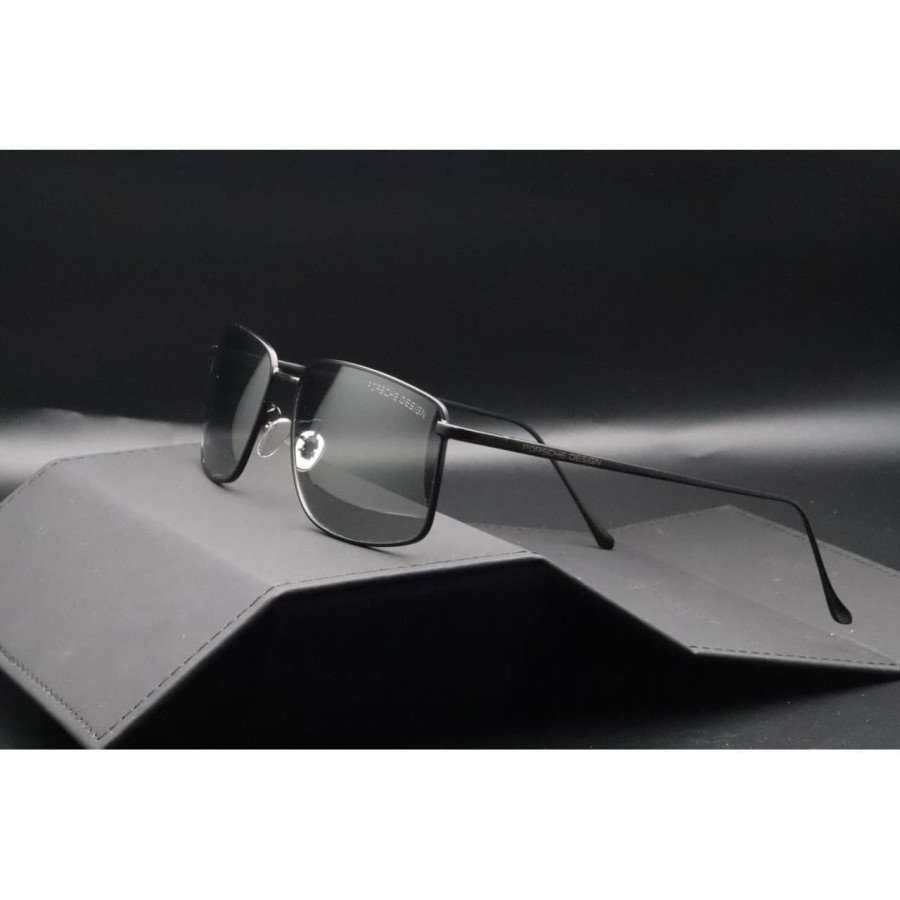 BHJ1608 Kacamata Pria Hitam Anti Radiasi Original Import luar negeri Terbaru 2021 Polaris Anti Silau